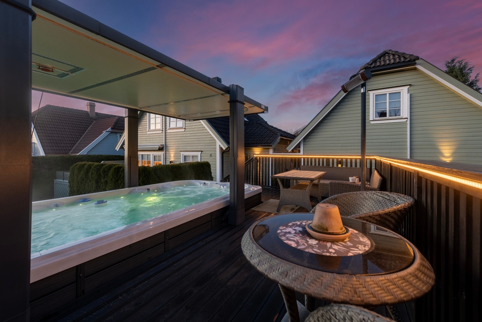 Flott uteområde Galleribilde