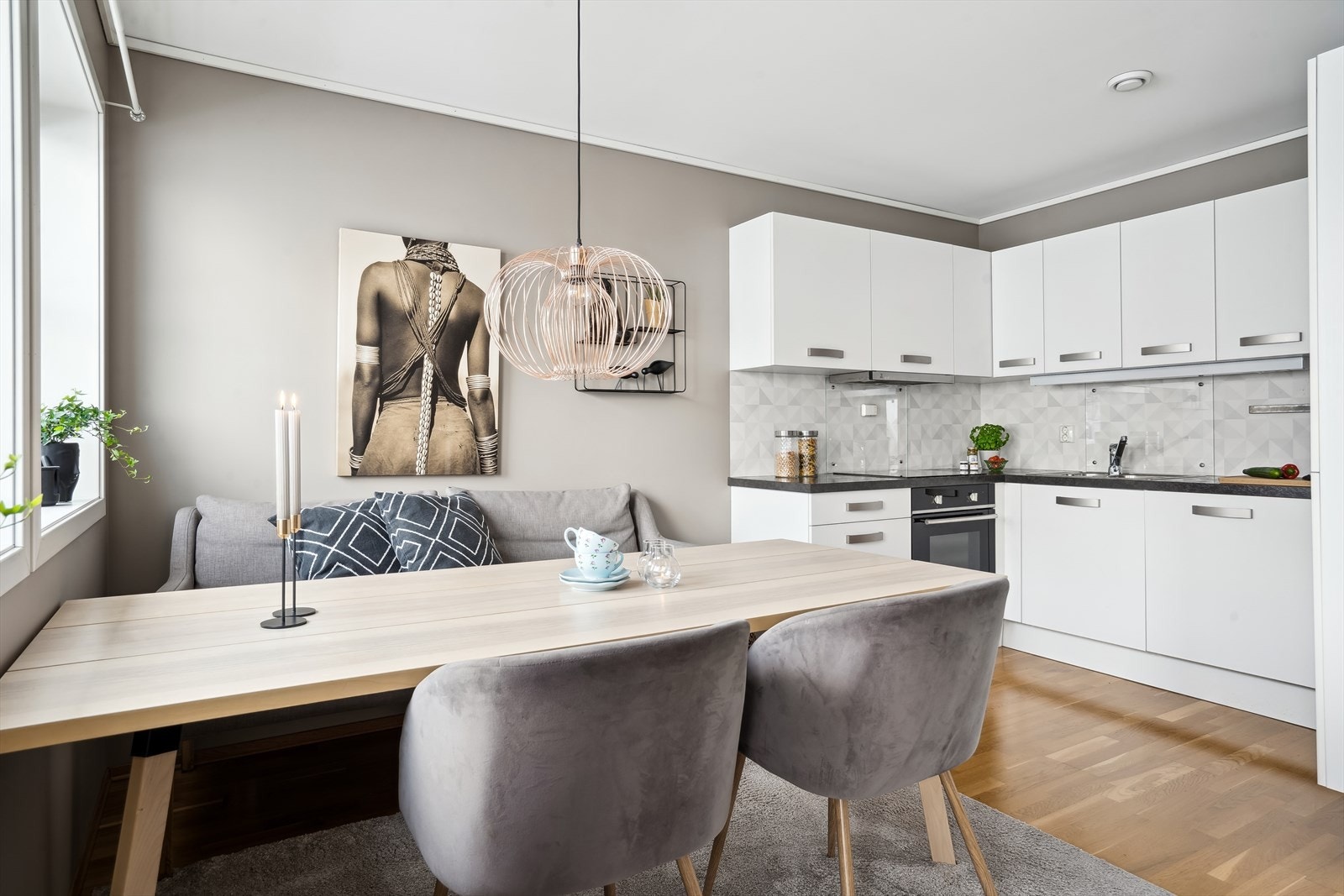 Boligen har balansert ventilasjon. Galleribilde