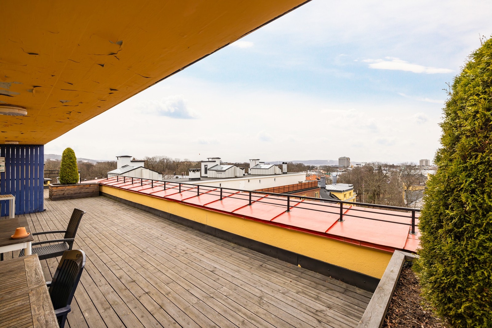 Sameiet har en felles takterrasse. Galleribilde