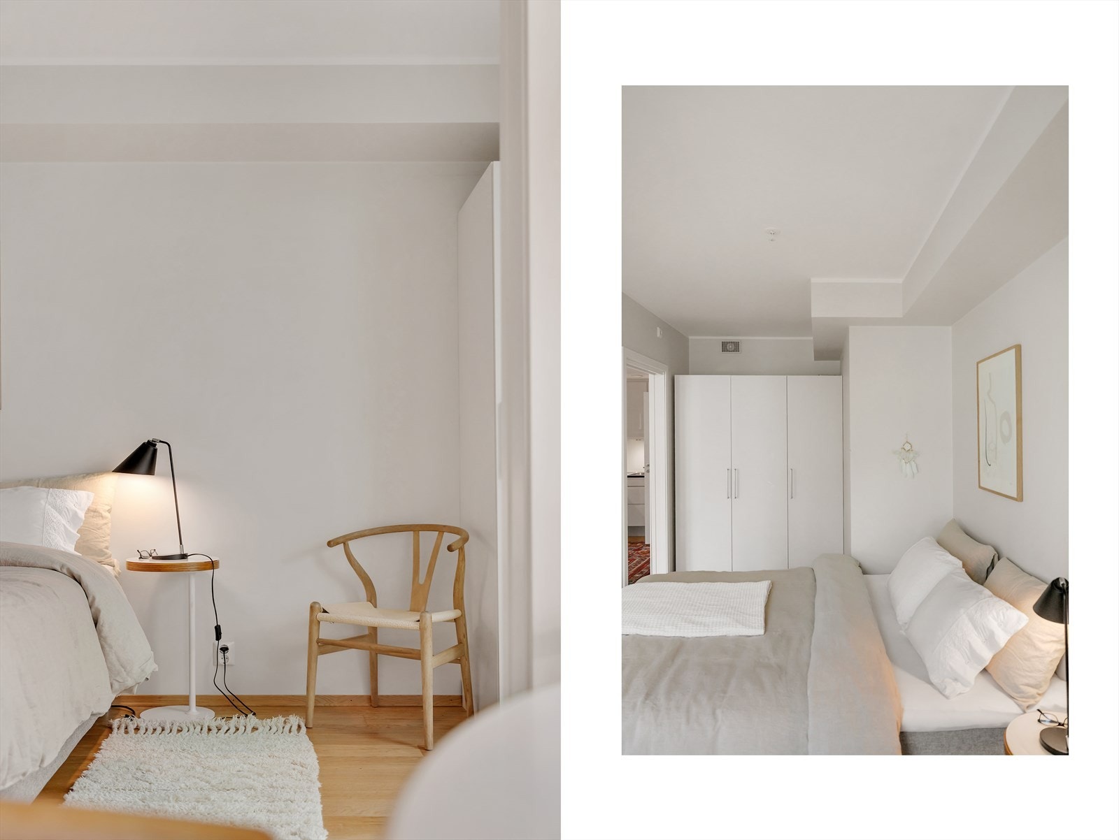 - Her er det god plass til en dobbeltseng, en stor garderobe og arbeidspult om ønskelig - Galleribilde
