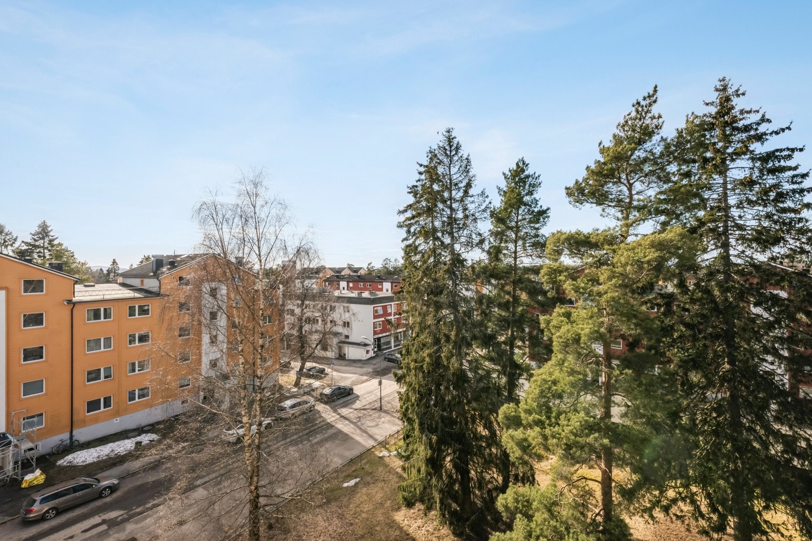 Utsyn fra balkongen Galleribilde