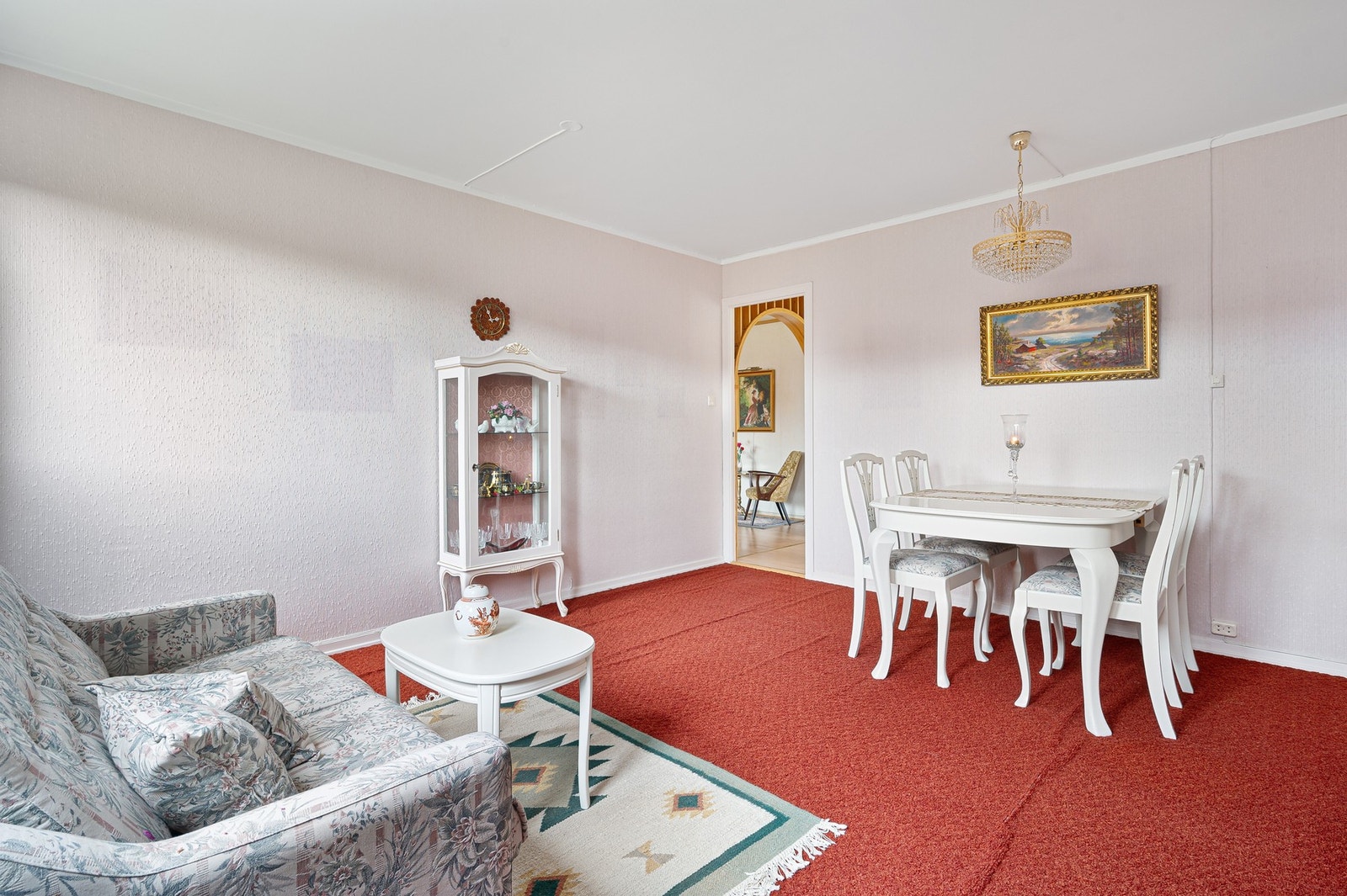 Dette er godkjent som to soverom på byggetegningene. Galleribilde