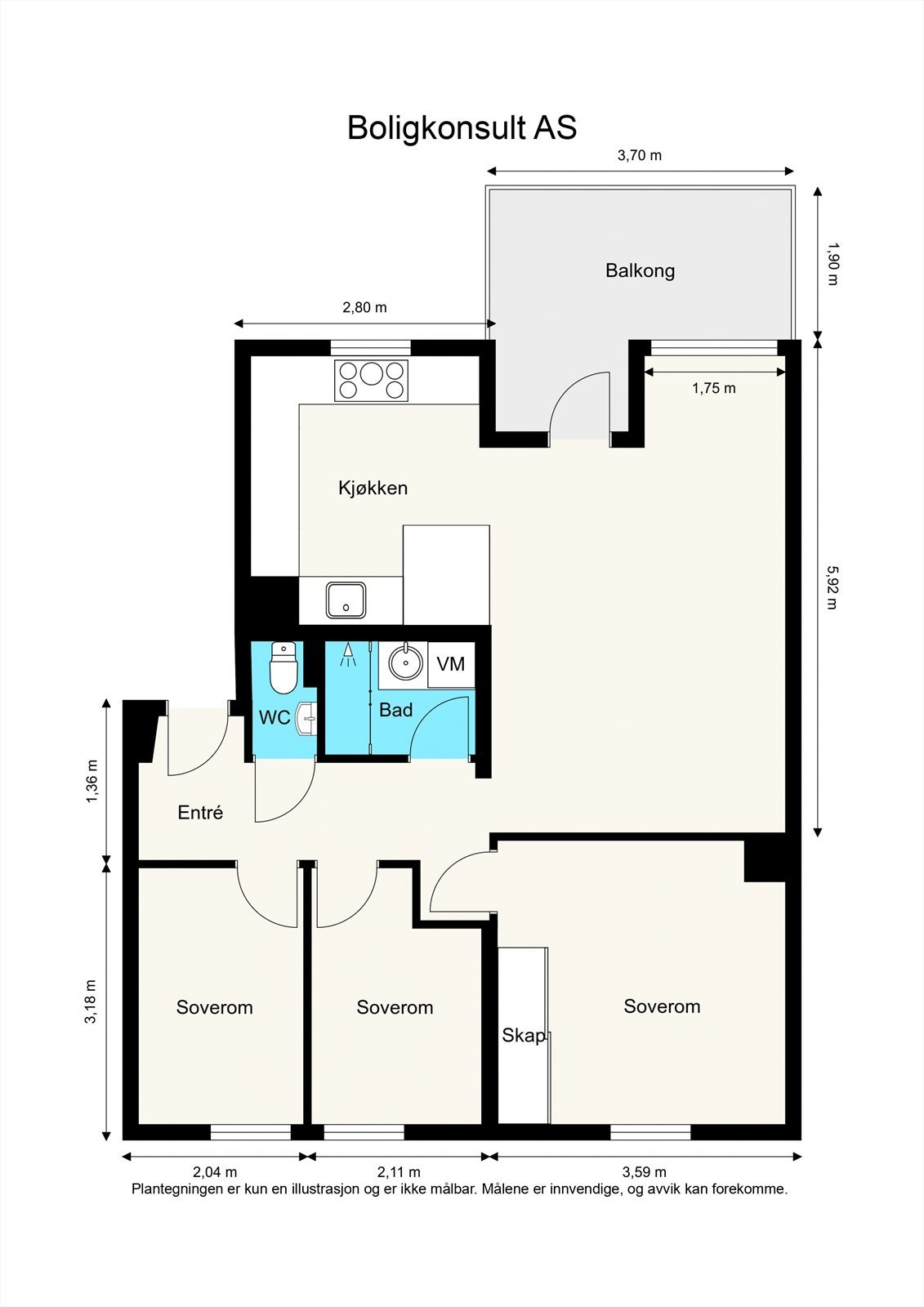 Plantegning. Galleribilde