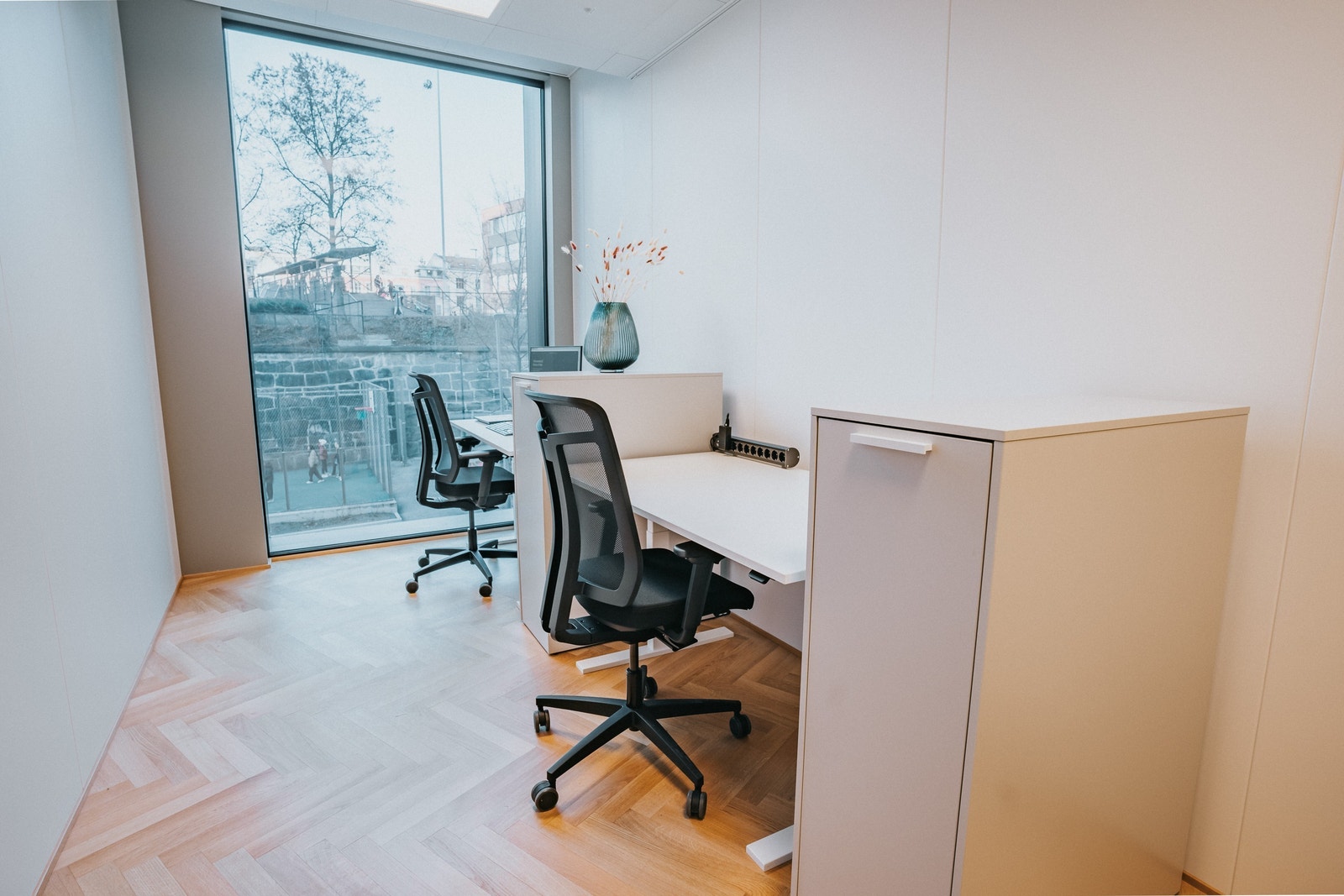 kontor til 2 personer. Galleribilde