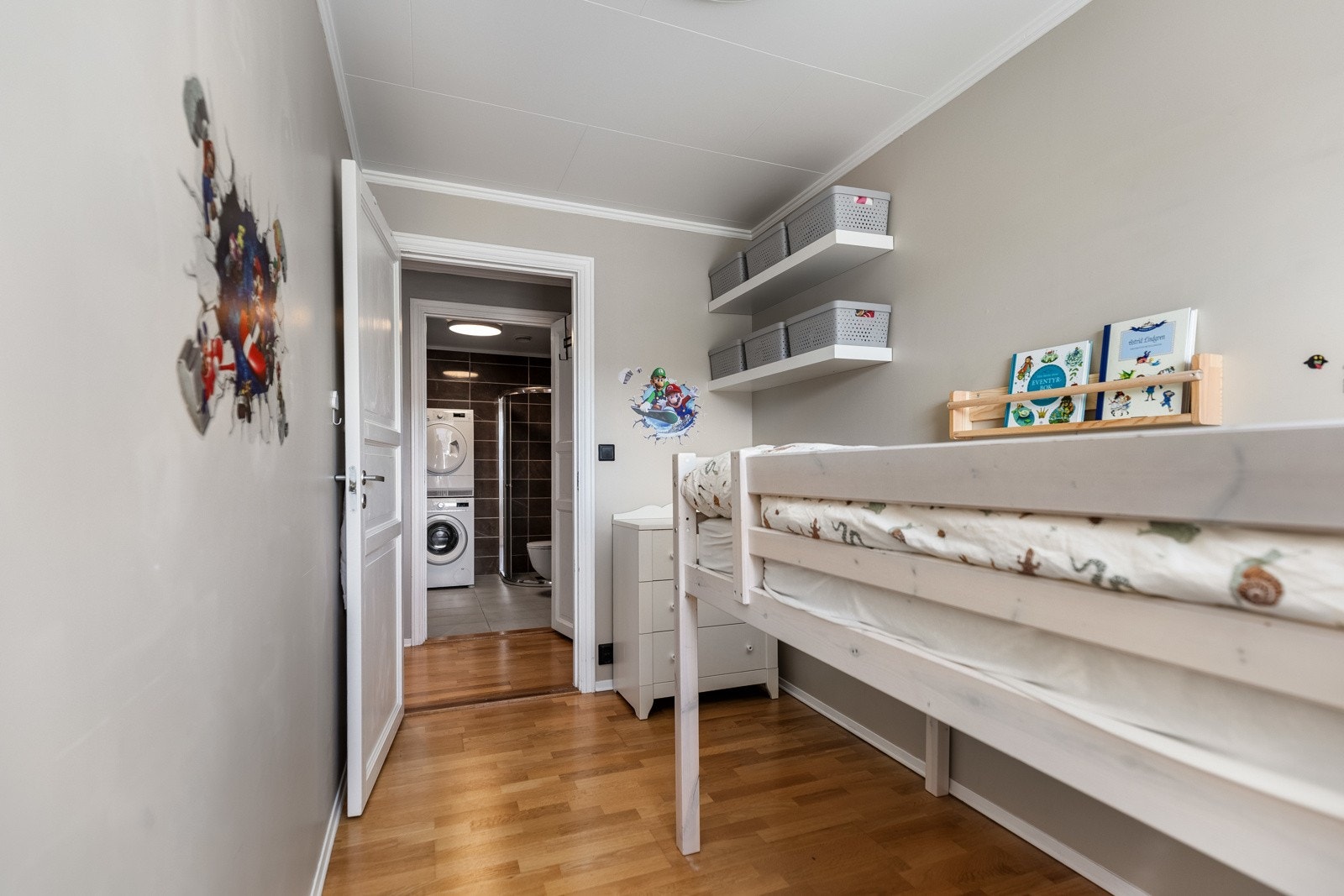 Rommet kan også brukes som treningsrom, kontor eller hva enn en måtte ønske. Galleribilde