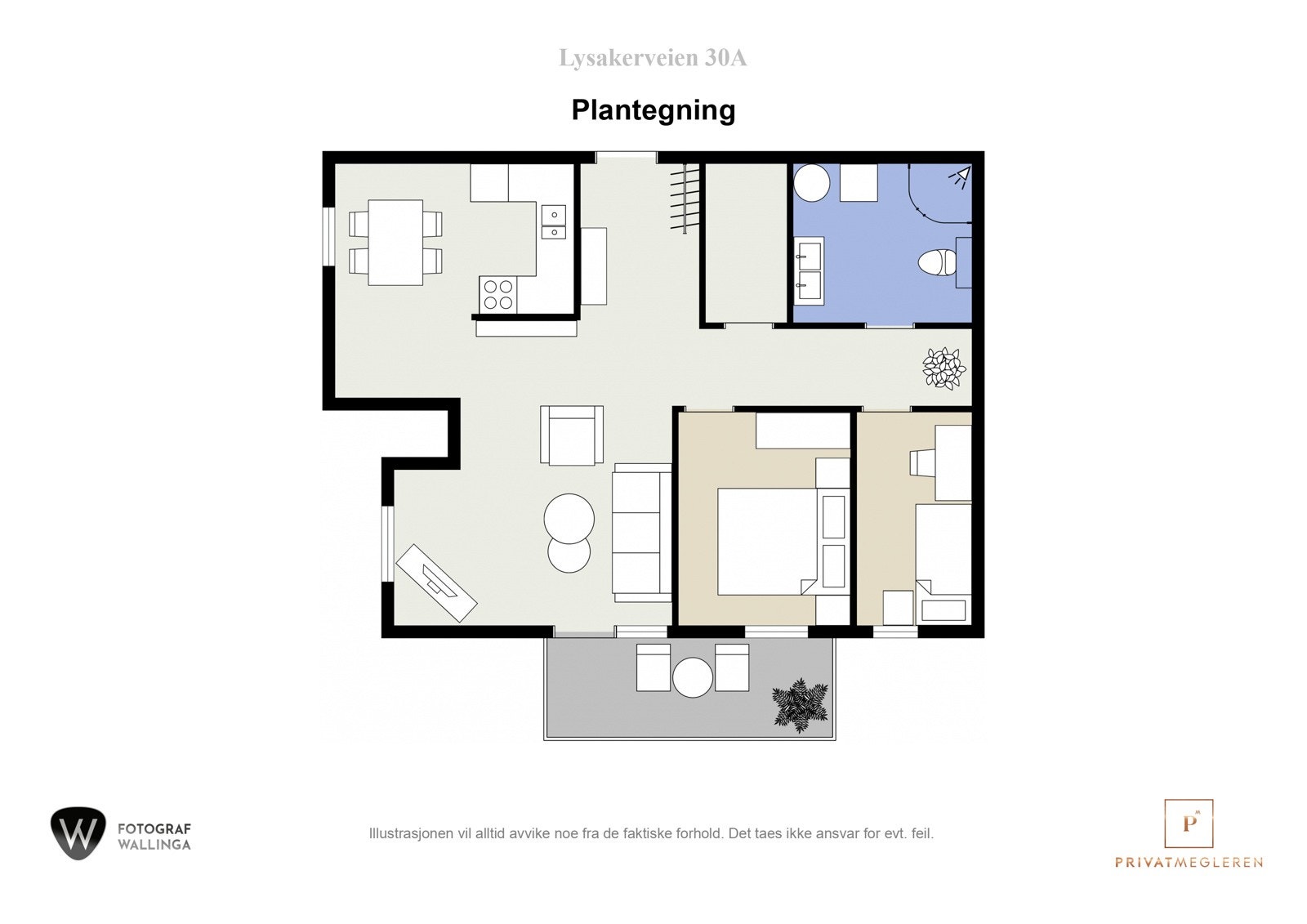Plantegning. Galleribilde