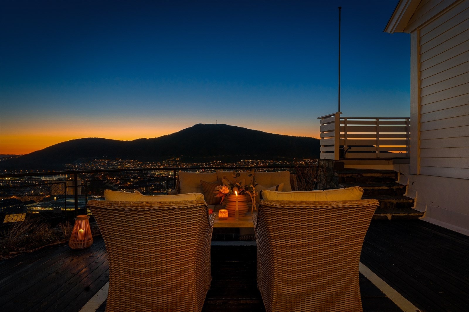 Her kan man tilbringe timesvis! Vakre Løvstakken danner en perfekt horisont. Galleribilde