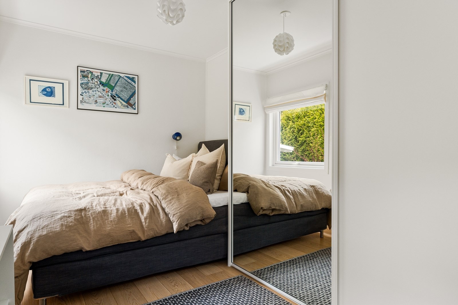 Med enkle grep kan man tilbakeføre til to mindre soverom Galleribilde