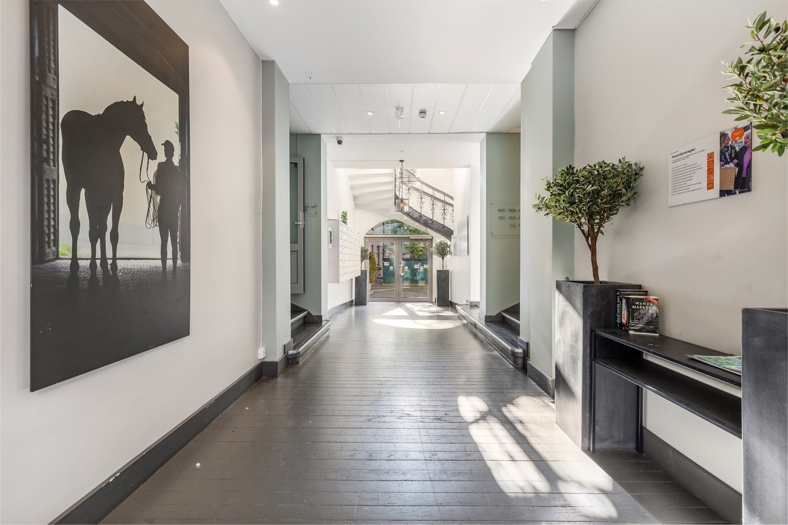 Svært trivelig inngangsparti. Galleribilde