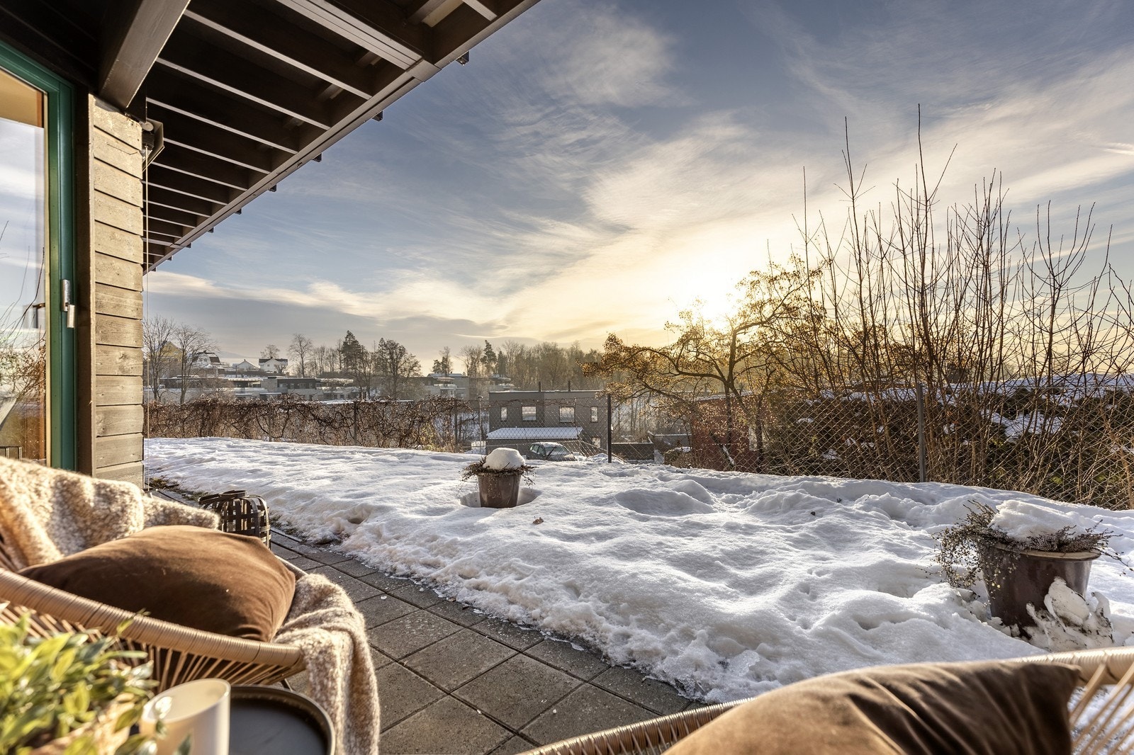 Utsikt fra markterrassen Galleribilde