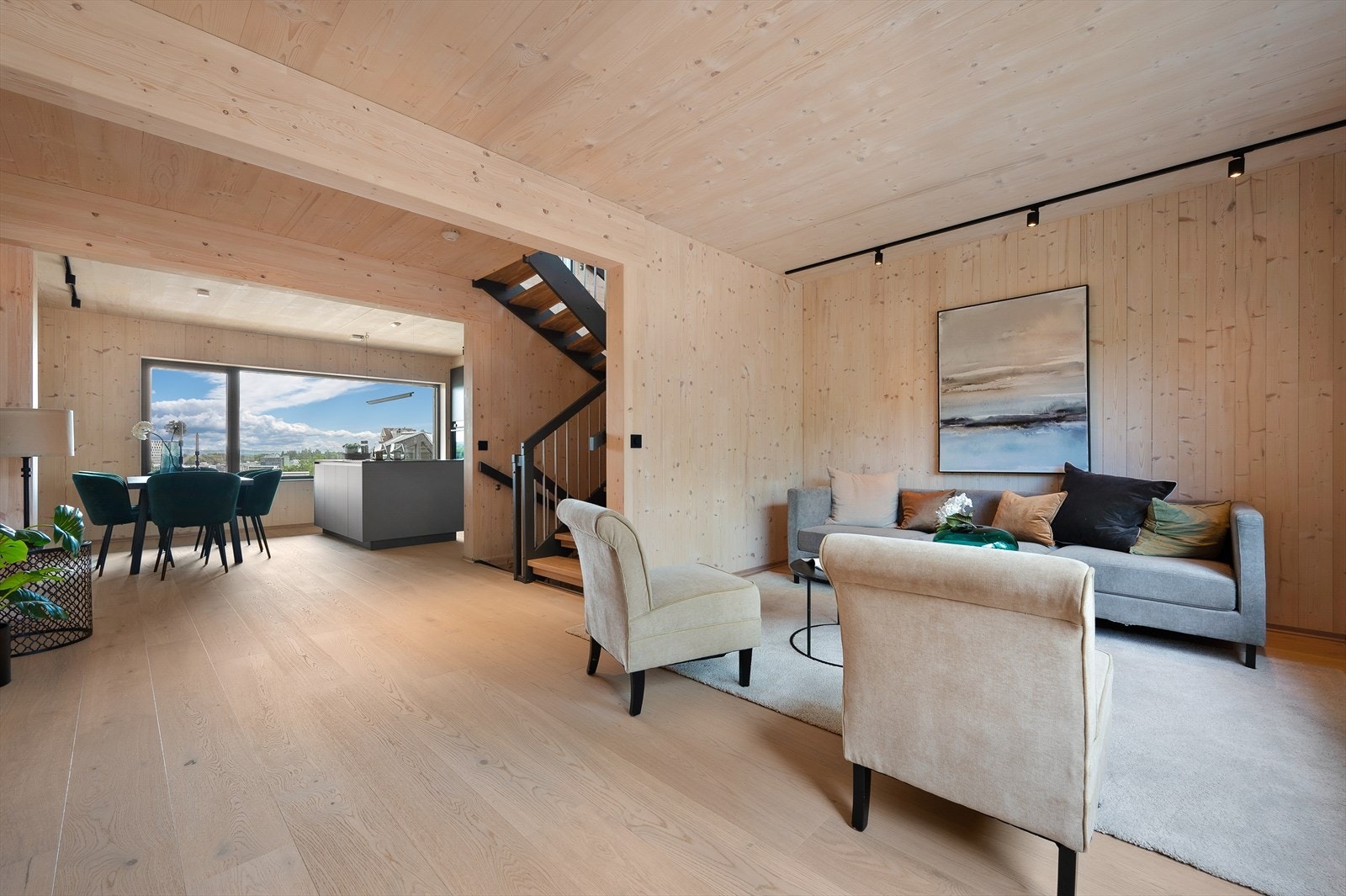 Stue og spisestue Galleribilde