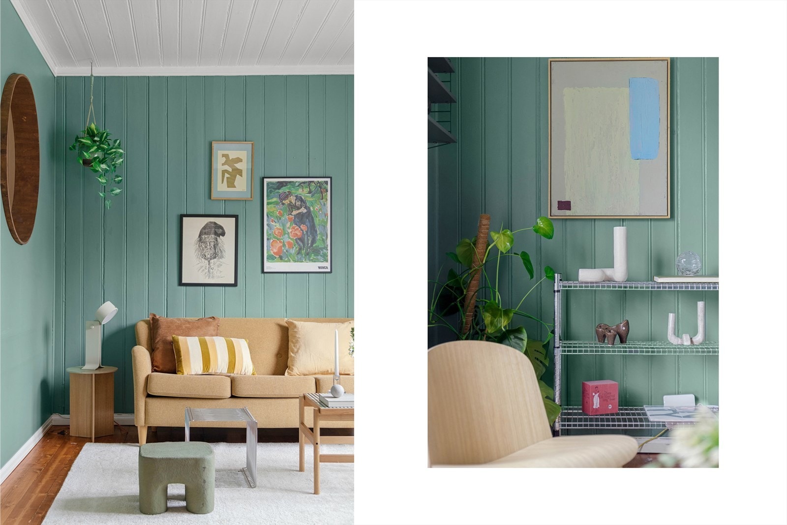 Denne fine boligen byr på store vindusflater og en god takhøyde på ca. 2,97m. Galleribilde