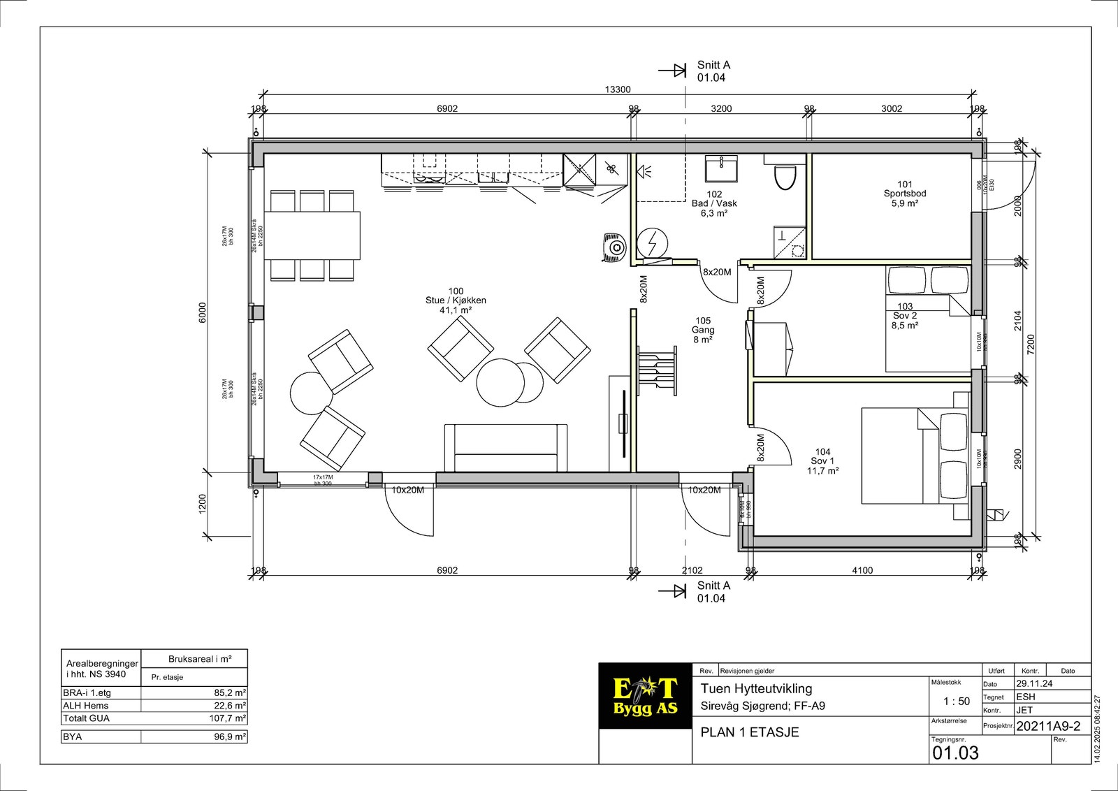 1. etasje Galleribilde