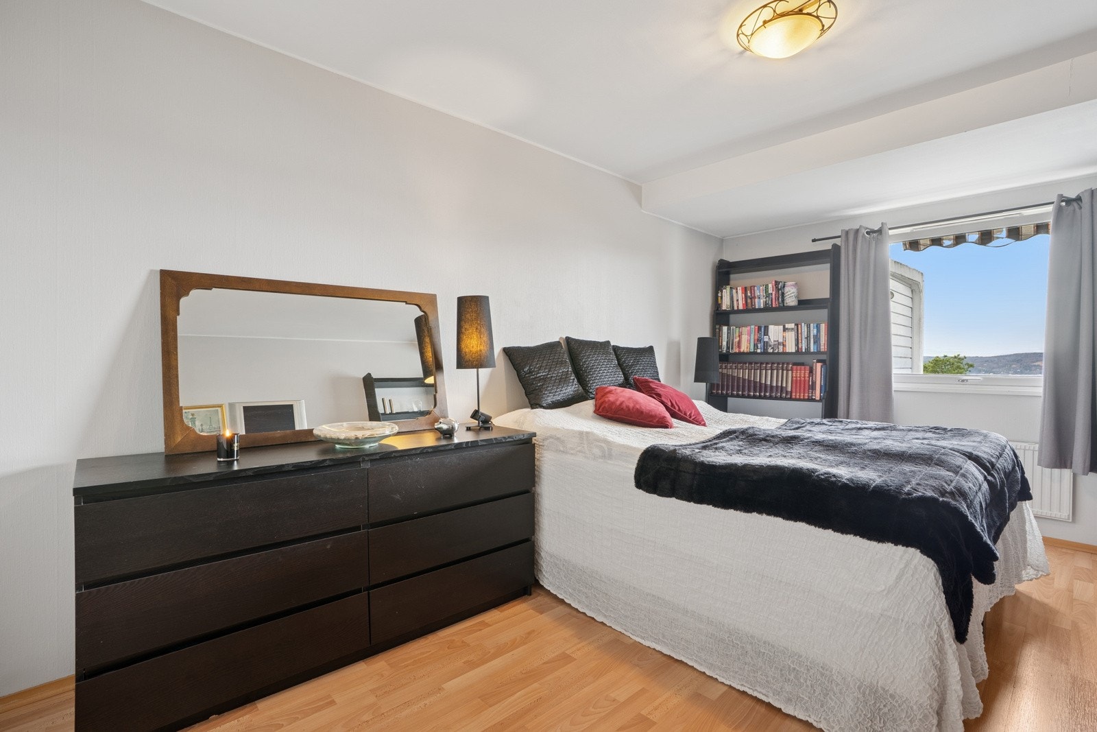 Fra romslig soverom med fantastisk utsikt Galleribilde