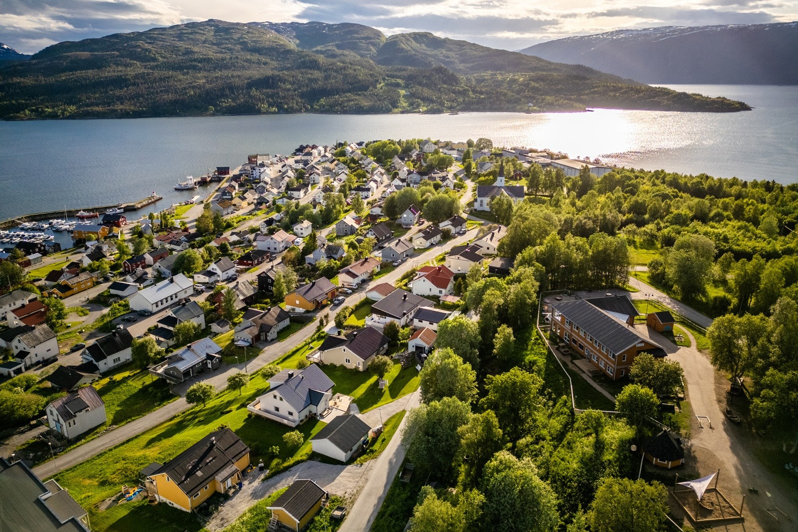 Området byr på flotte turmuligheter både sommer som vinter Galleribilde