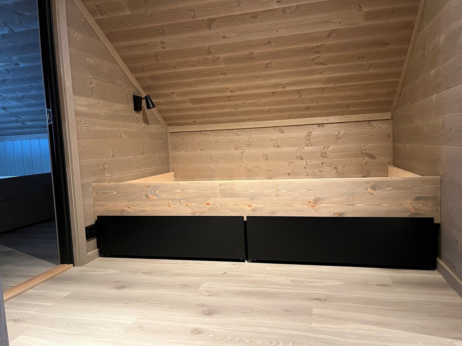 Mulig sovealkove på loftet. Galleribilde