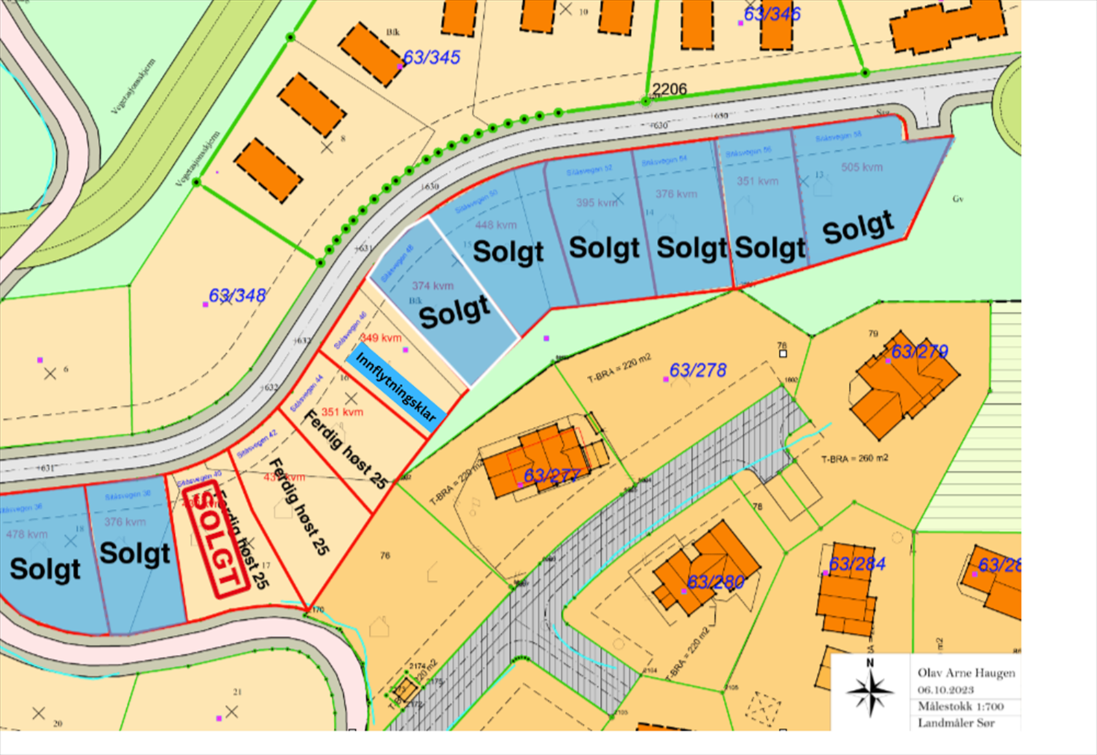 Tomtekart Galleribilde