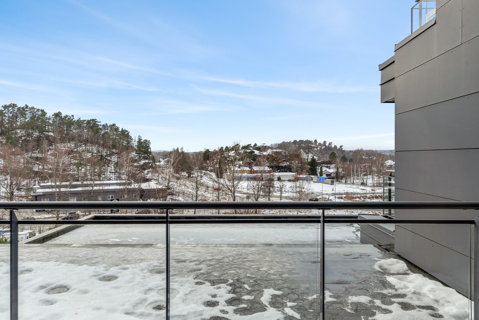 Utsikten fra hovedsoverommet Galleribilde
