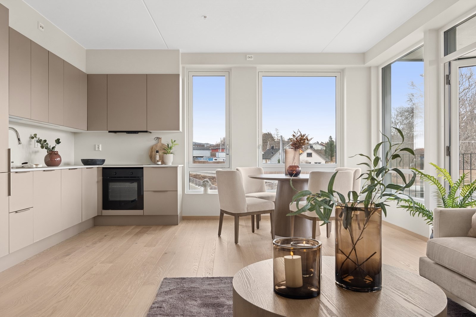 Stue/kjøkken. Galleribilde