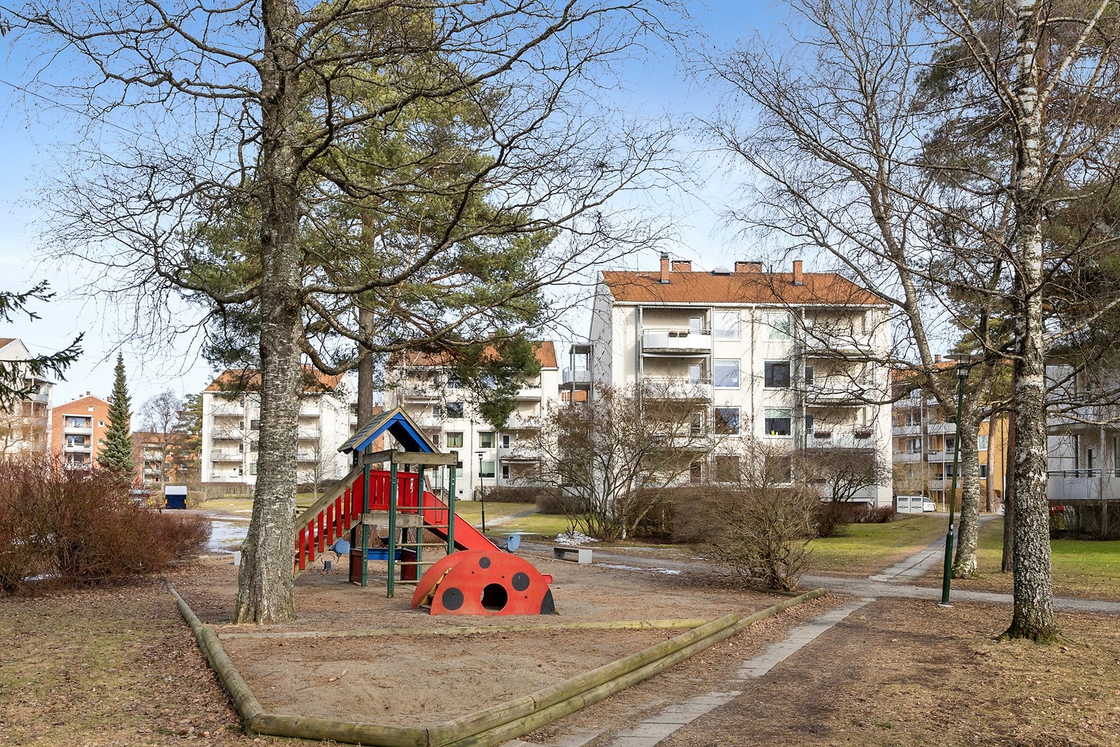 Hyggelig felles uteareal. Galleribilde