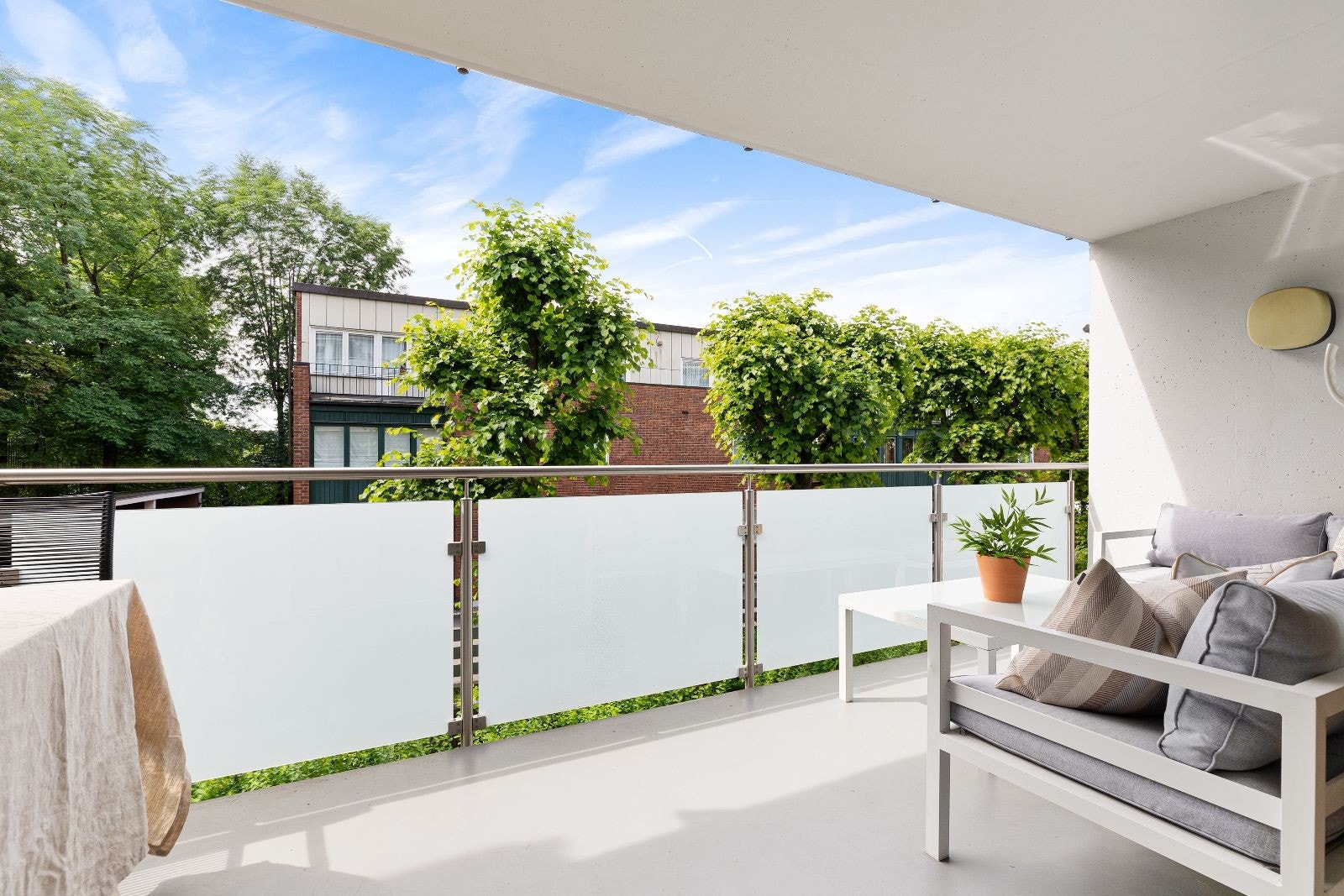 God plass til utemøblement Galleribilde