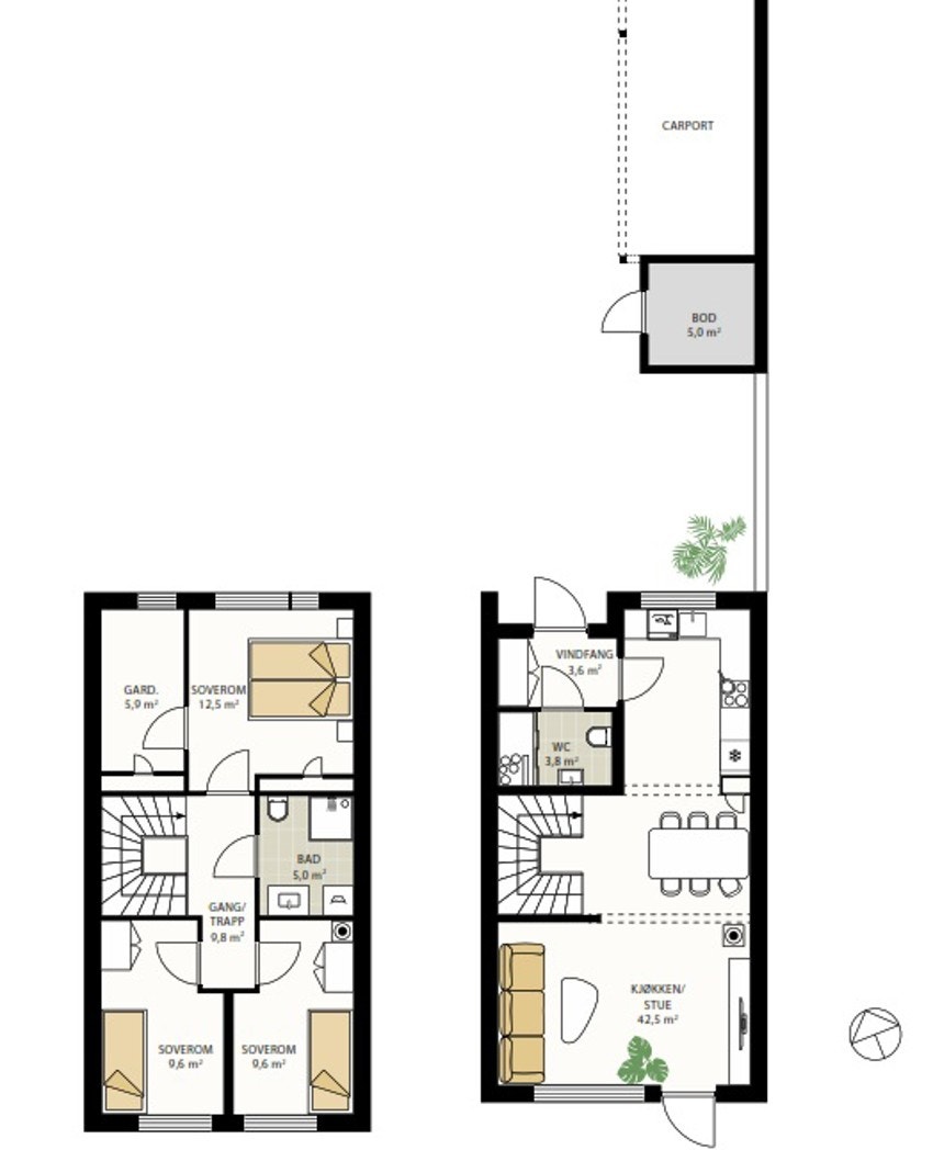 Plantegninger. Galleribilde