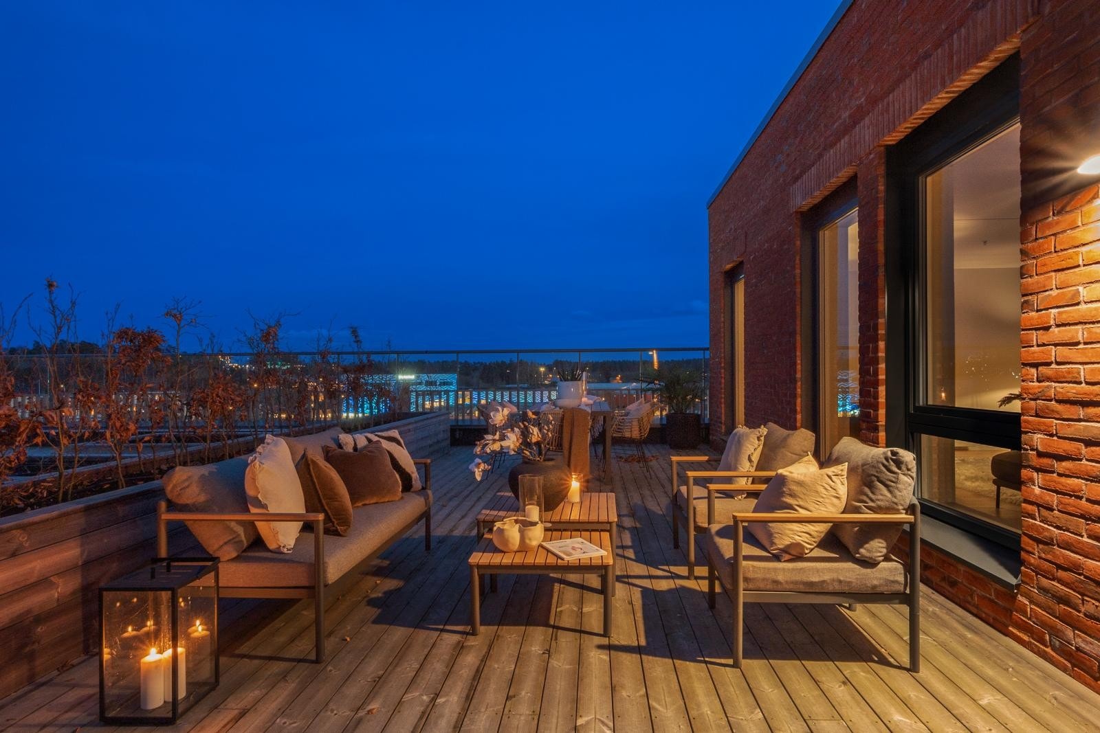 Leilighet B701 er selve kronjuvelen i Gartneritaket - en rålekker 4-roms toppleilighet. Galleribilde