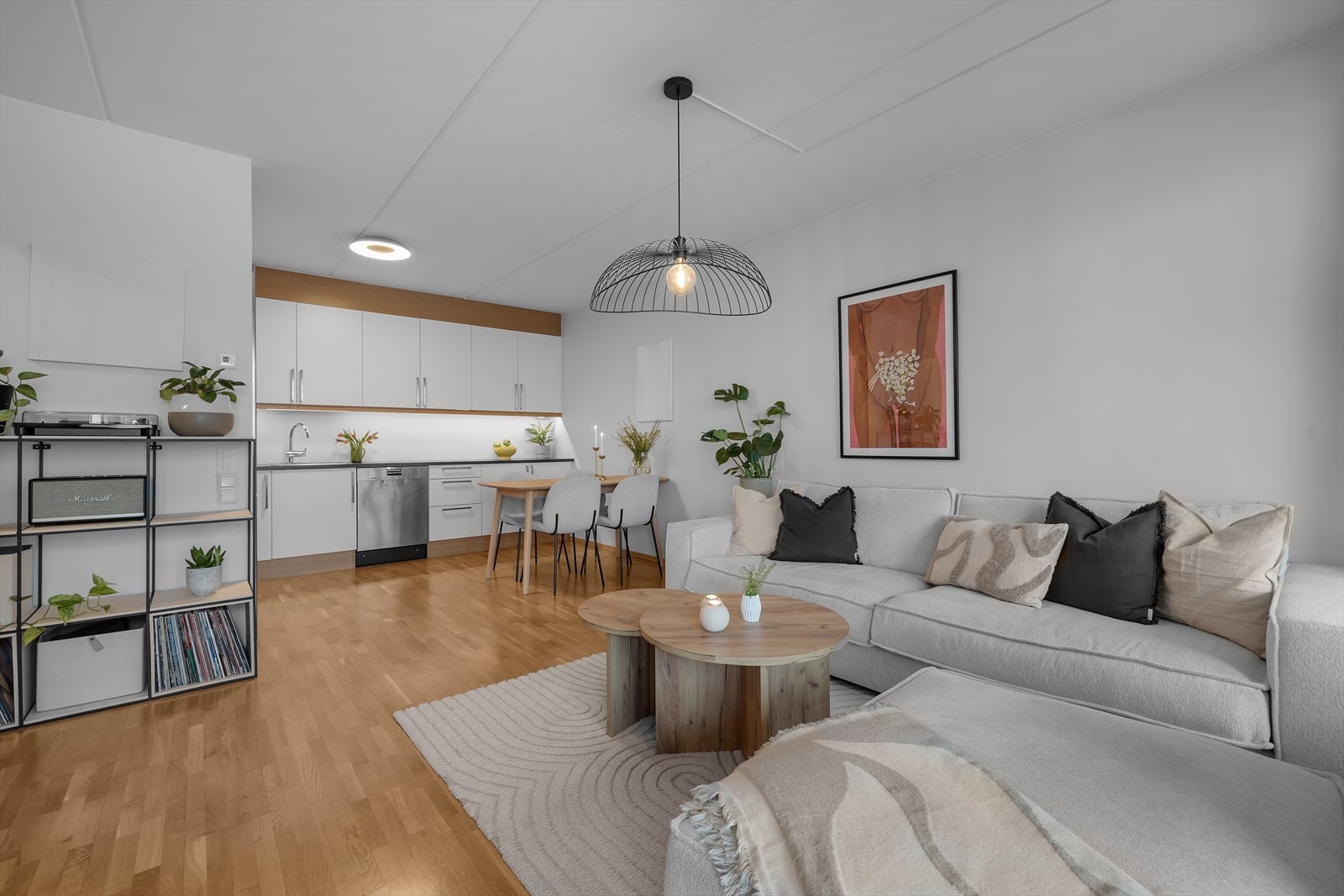 3-roms andelsleilighet med enkel adkomst og garasje Galleribilde