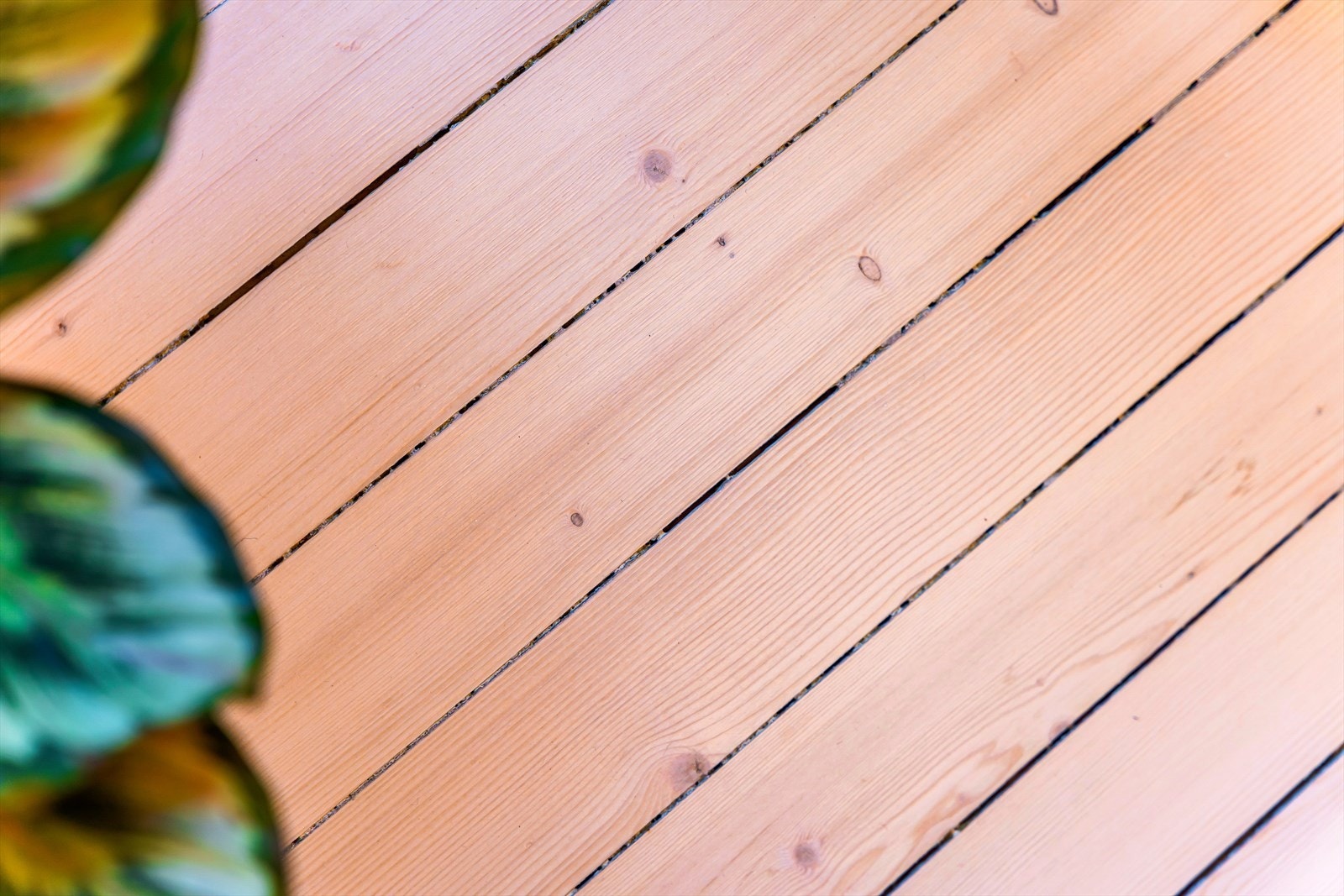 Leiligheten har originalt tregulv. Galleribilde