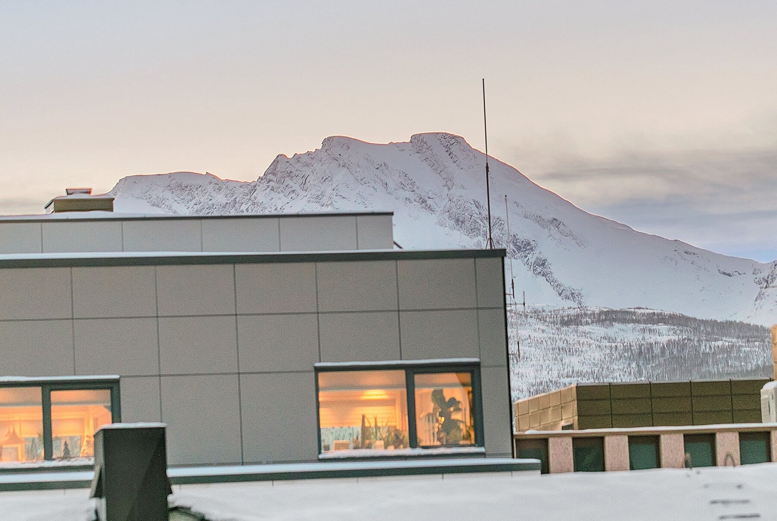 Utsikt fra altan Galleribilde