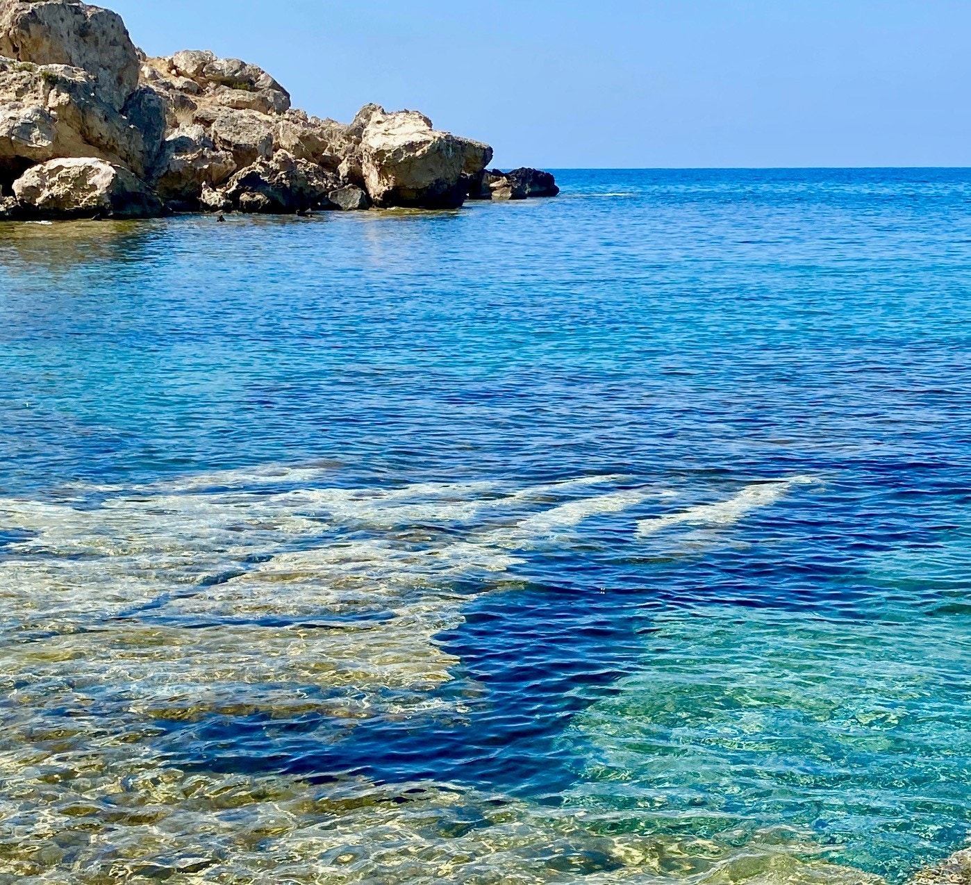 Lagunen, badebukt nedenfor Sea Magic Park Galleribilde