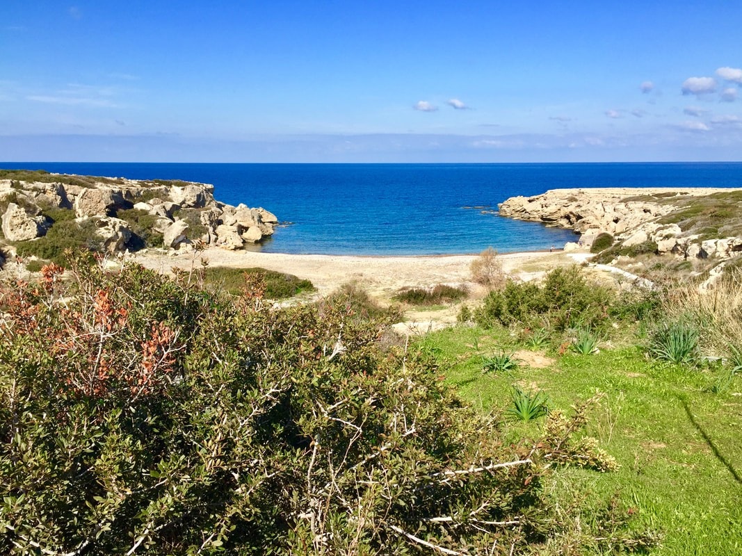 Badebukten rett nedenfor Sea Magic park Galleribilde