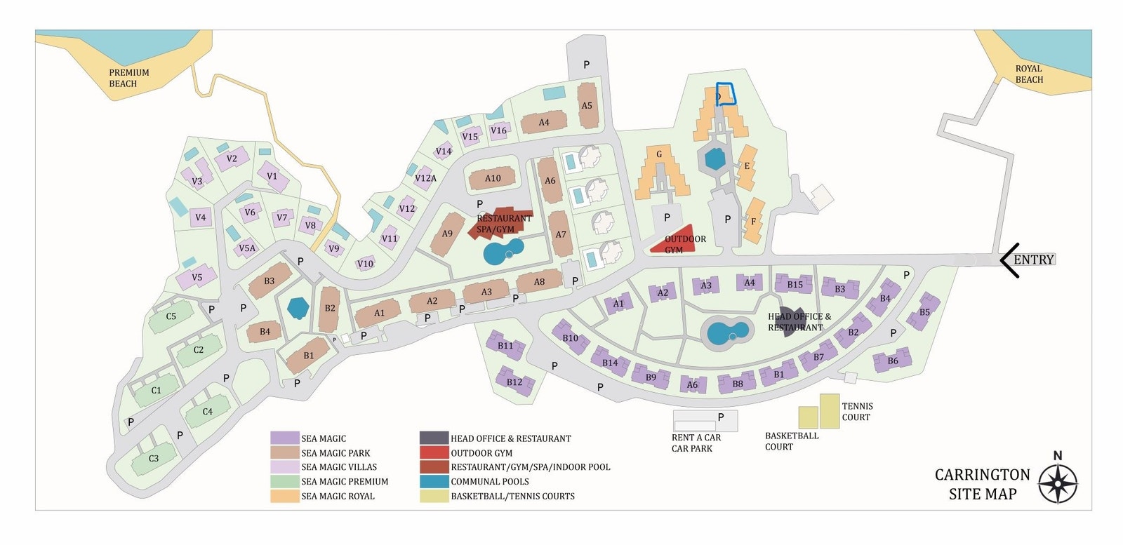 Områdekart Galleribilde