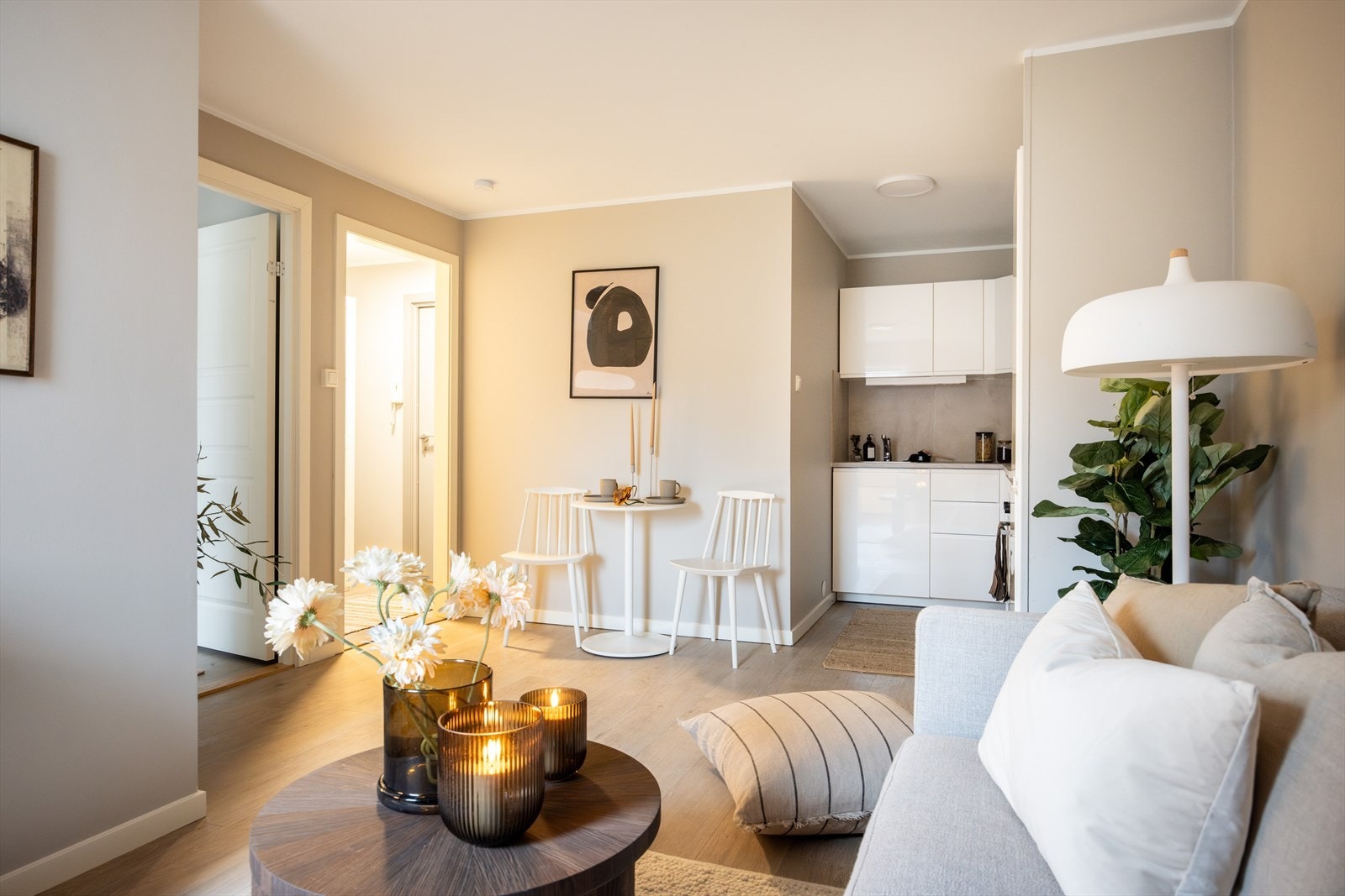 En lys og innbydende 2-roms leilighet med gode kvaliteter! Galleribilde