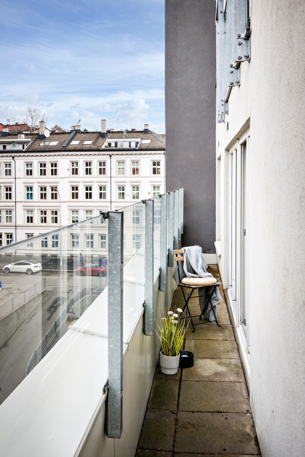 Brannbalkong. Galleribilde