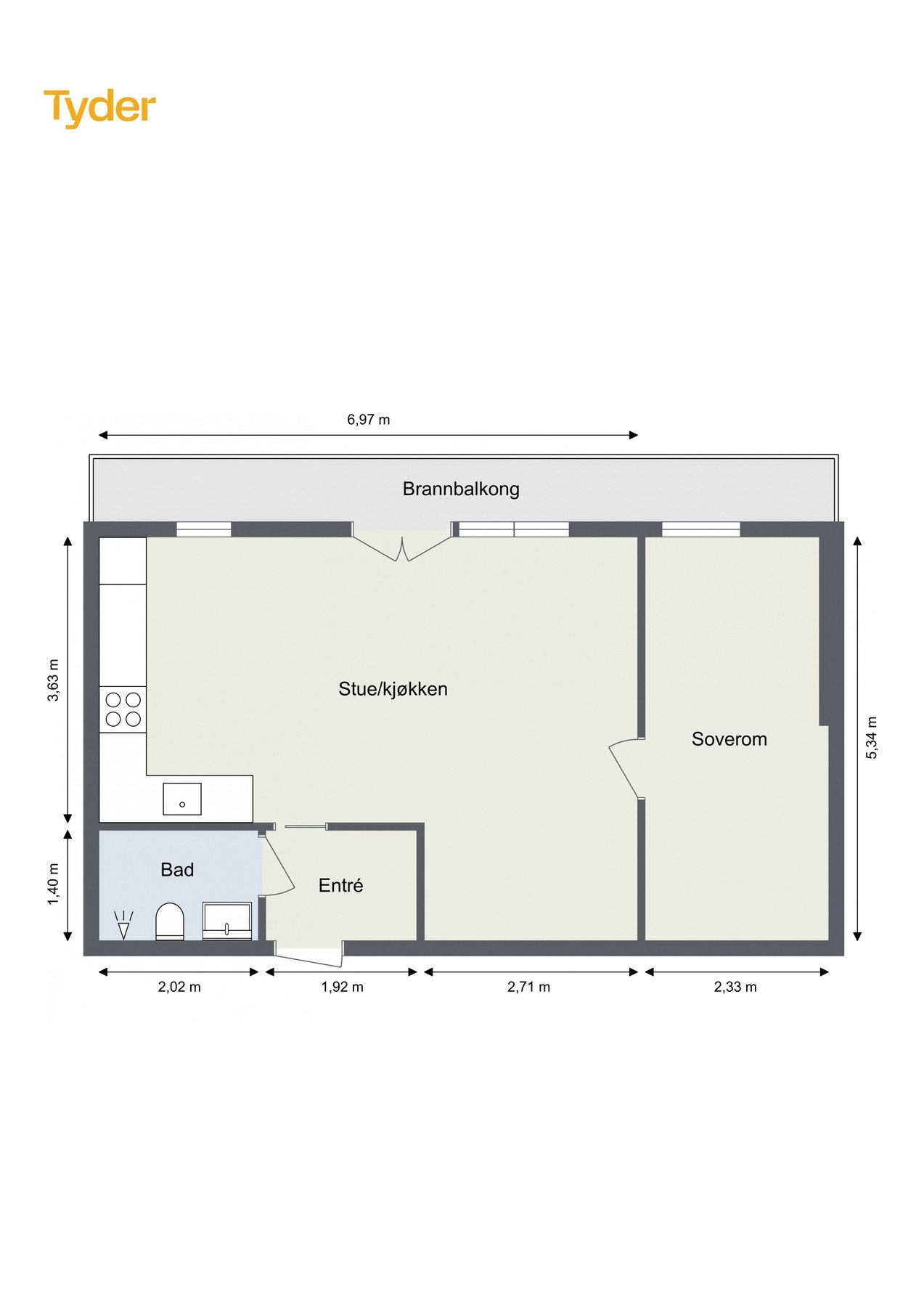 Plantegning. Galleribilde