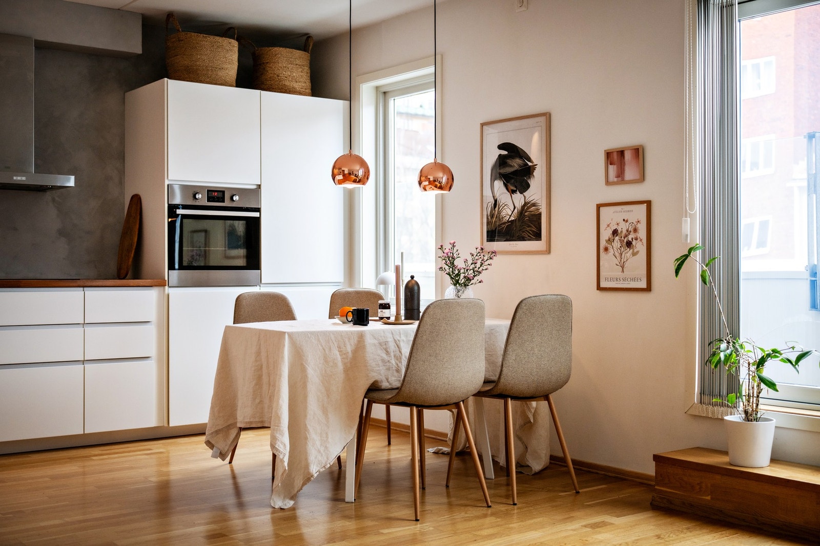 God plass til et spisebord. Galleribilde