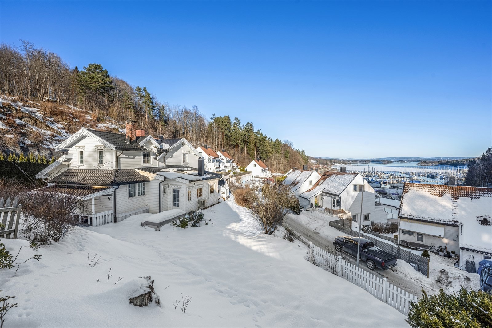 Stille, rolig og idyllisk også på vinteren Galleribilde