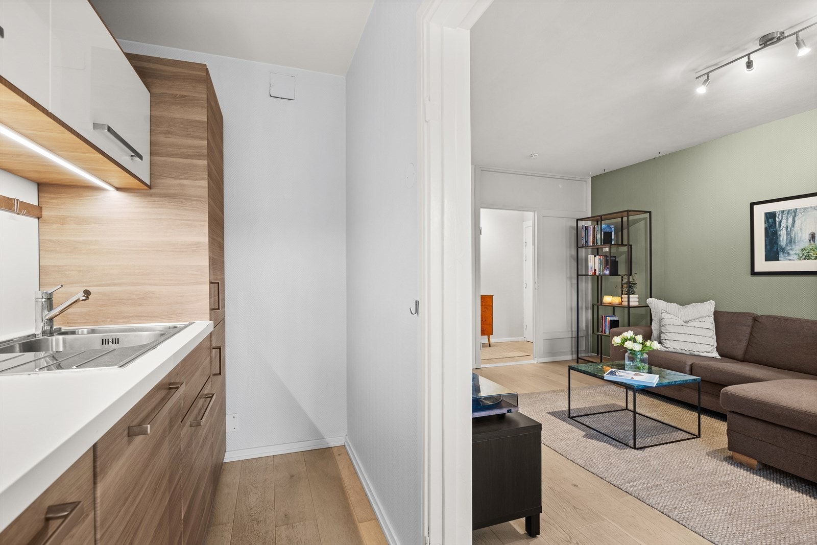 Det er også godt med oppbevaringsplass i skuffer og skap. Galleribilde