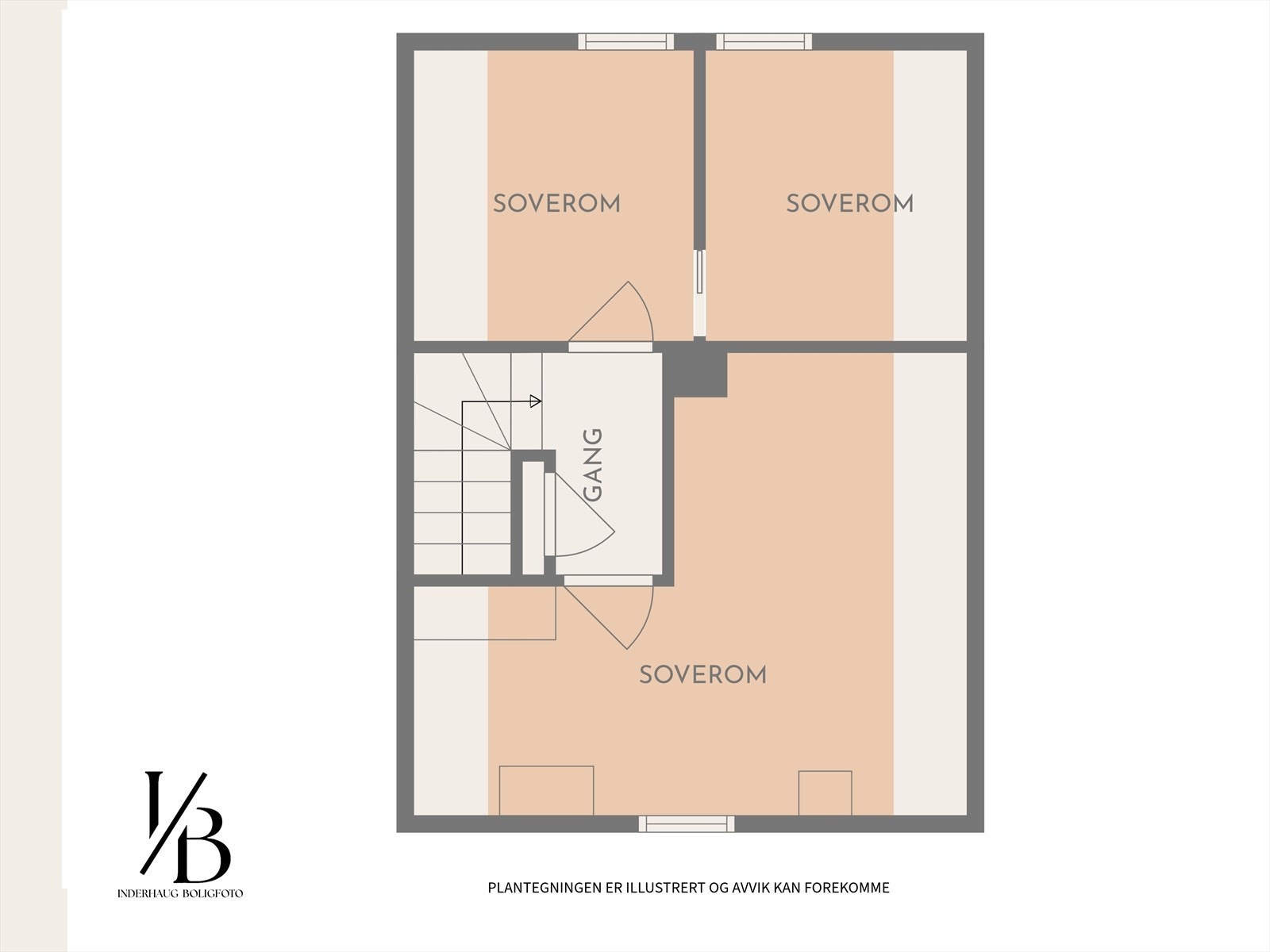 Plantegning 2. etasje Galleribilde
