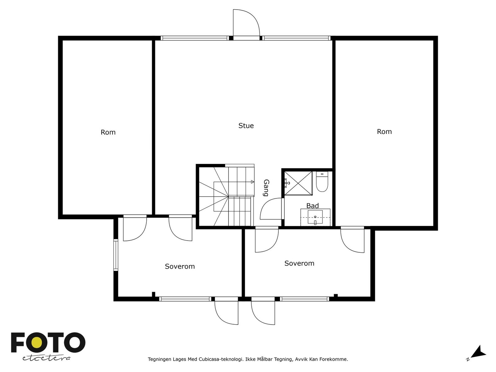 Plantegning. Galleribilde