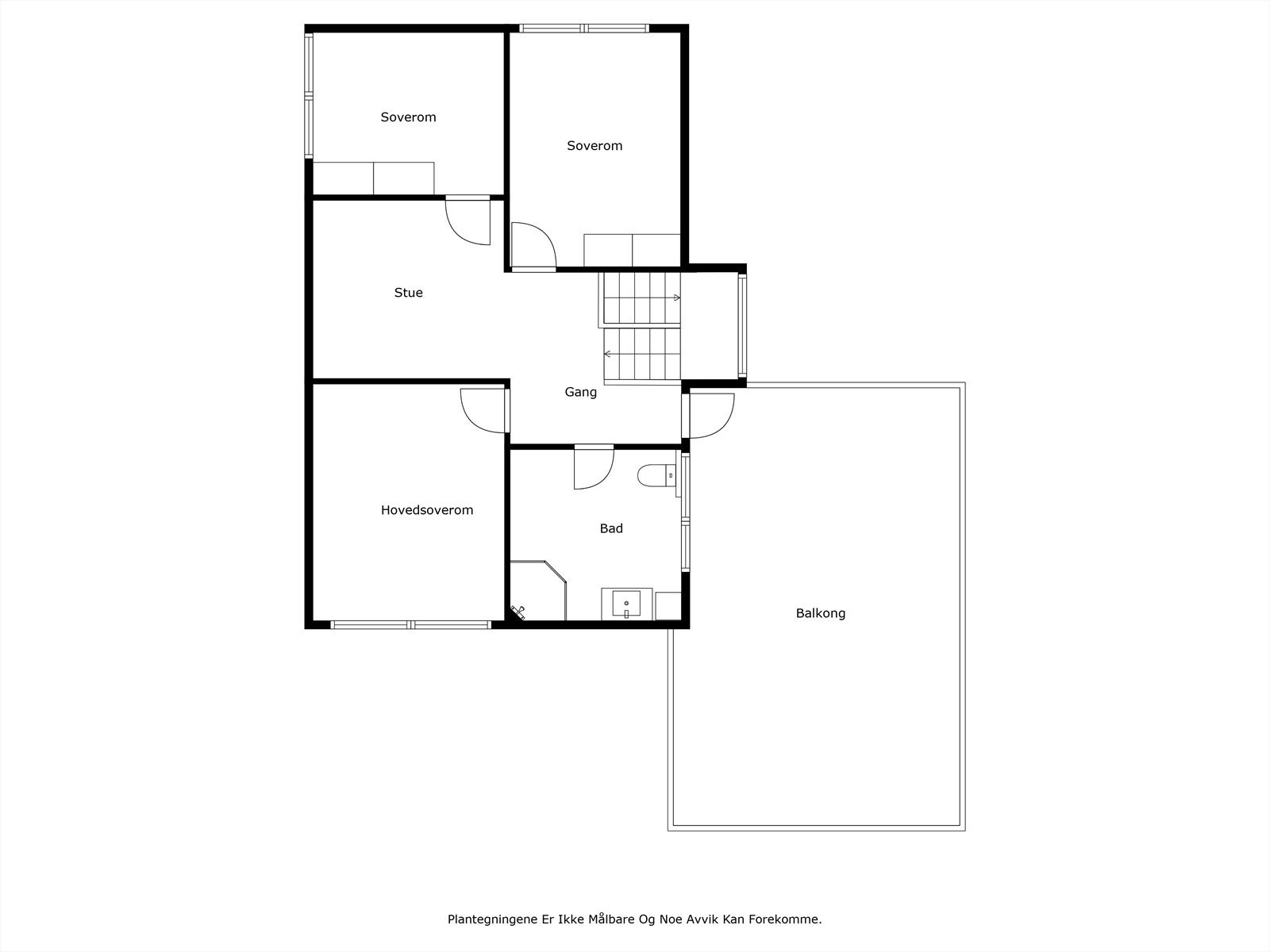 Plantegning 2. etasje. Galleribilde