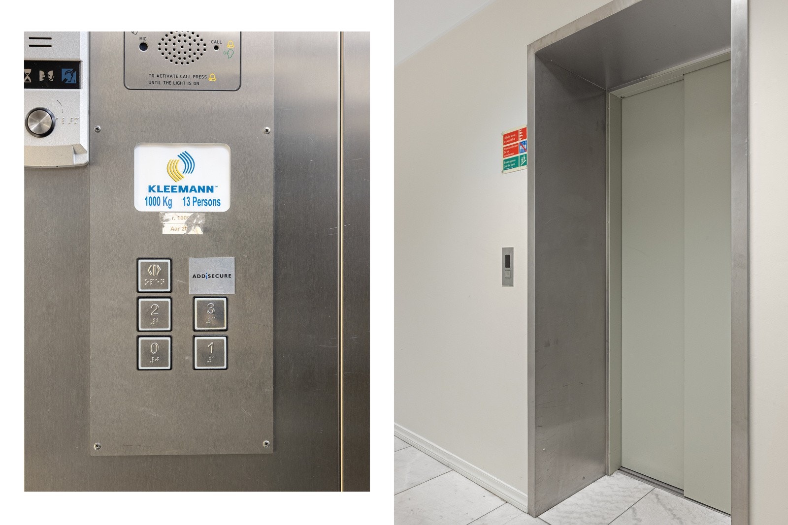 Heis i bygget for enkel adkomst. Galleribilde