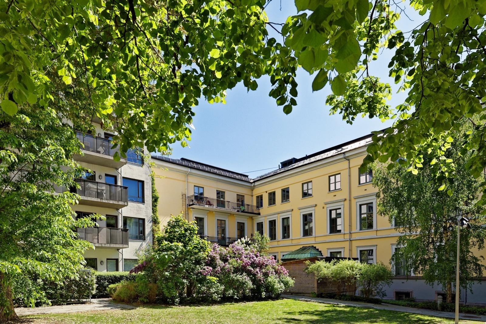 Sameiet har flotte fellesområder til bruk for beboerne. Galleribilde