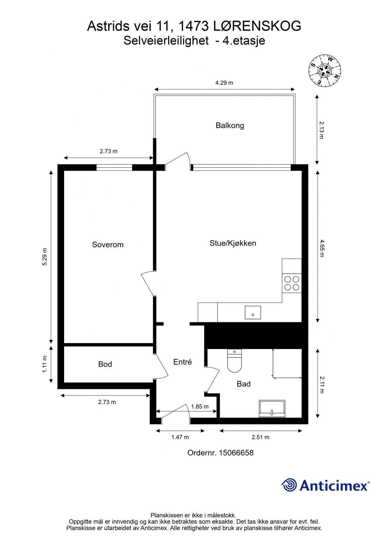 Planskisse. Galleribilde