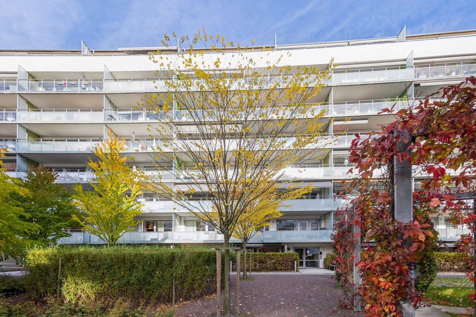 Leiligheten ligger fint til i 1. etg. Galleribilde