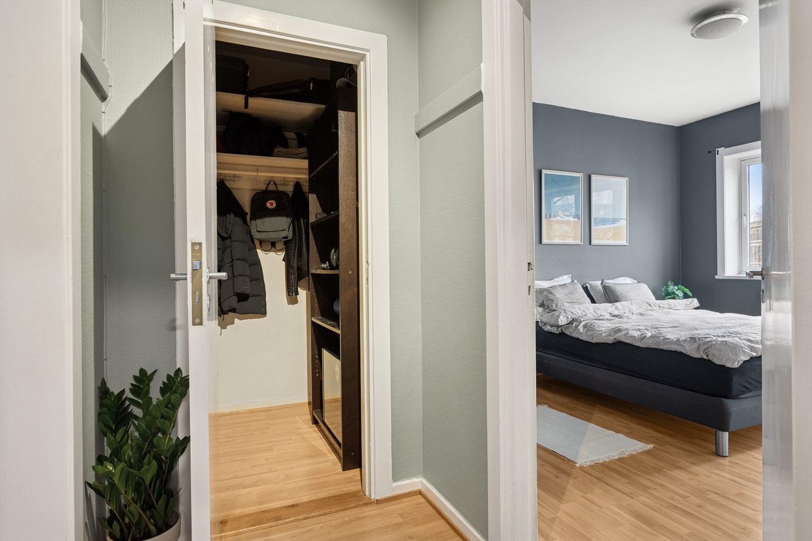Boligen disponerer en praktisk innvendig bod. Galleribilde