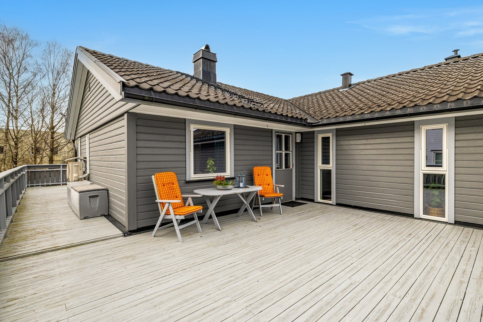 Usjenert og lun krok utenfor kjøkkenet. Galleribilde