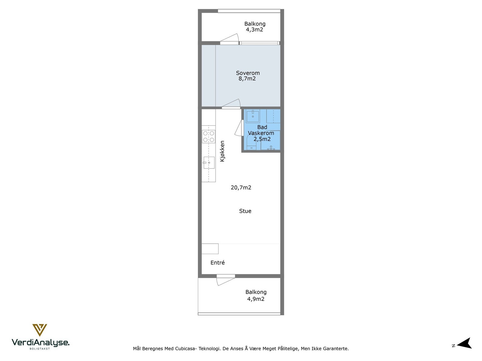 Planskisse. Galleribilde