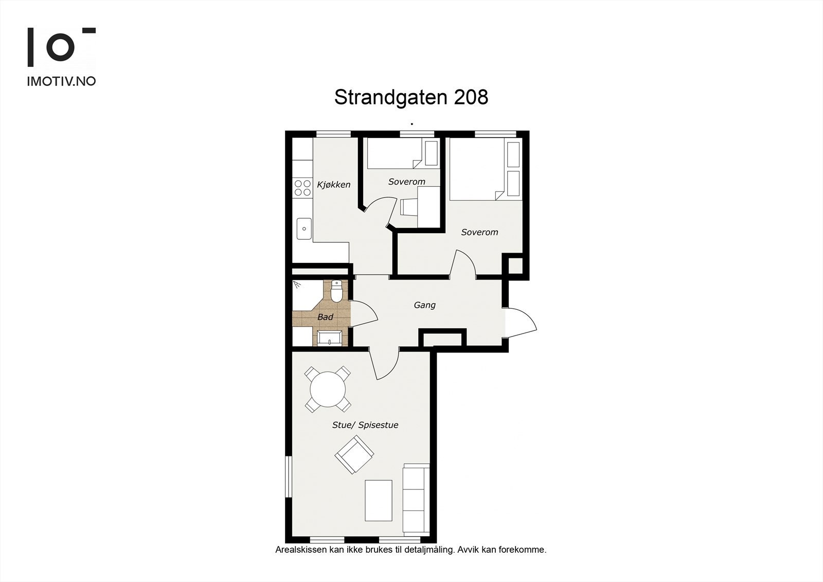 - Leiligheten har en svært god planløsning, i tillegg til at den disponerer tre eksterne boder - Galleribilde